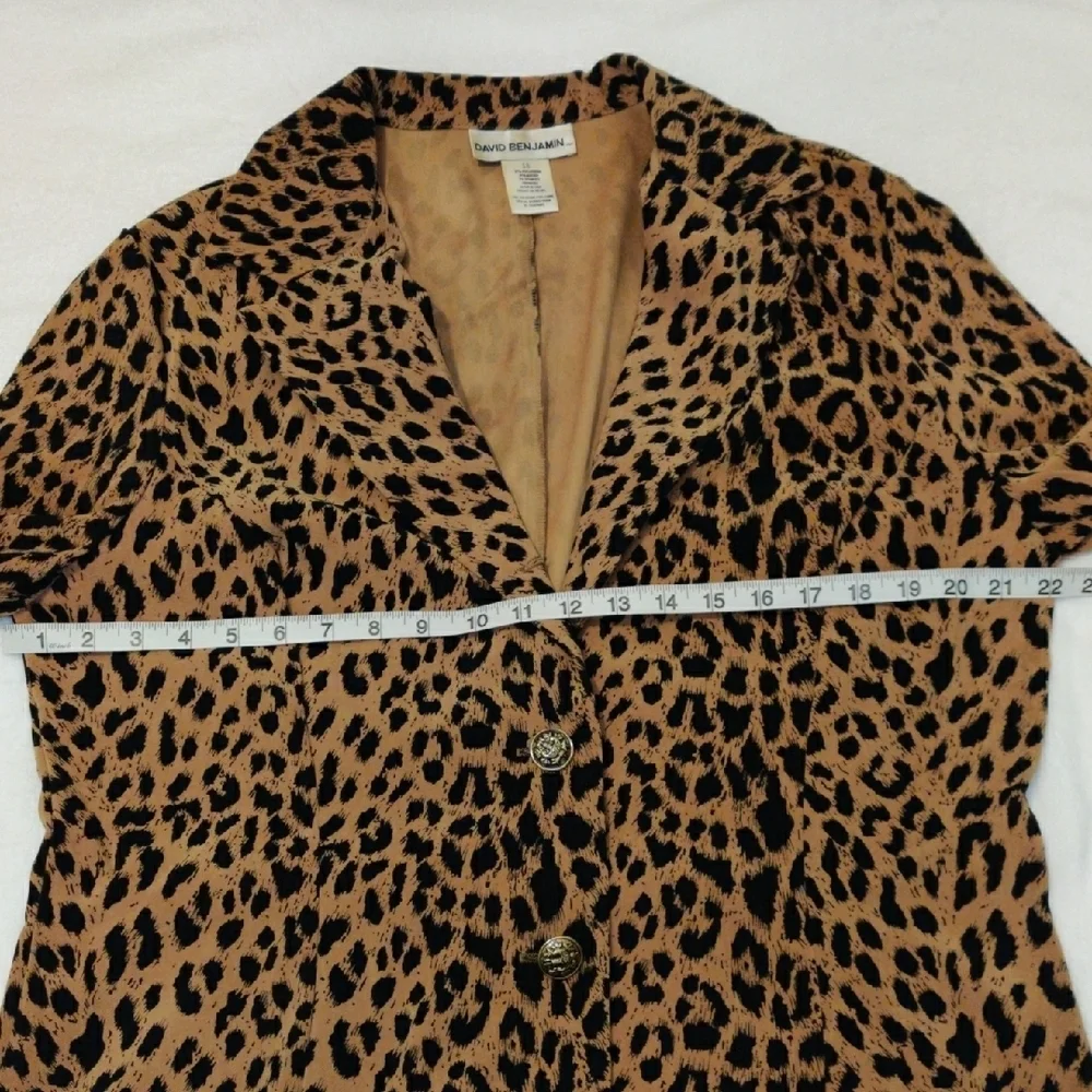 David Benjamin.Leopard Print Jacket - Picture 6 of 8
